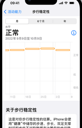 白云iPhone手机维修如何在iPhone开启'步行稳定性通知'